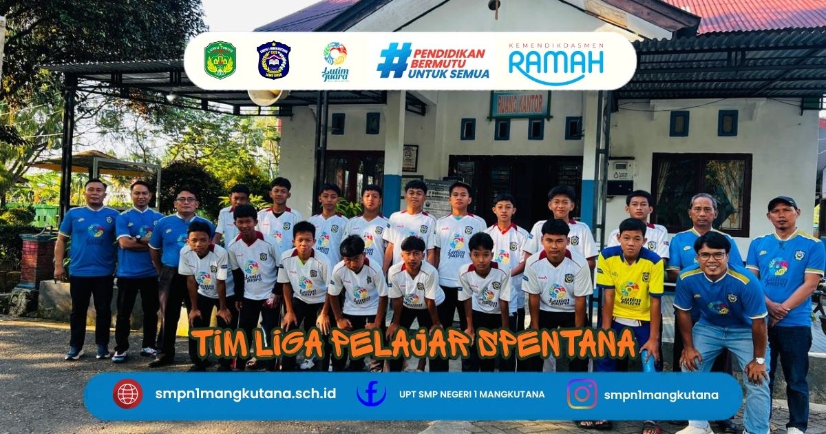 Kepala UPT SMPN 1 Mangkutana Lepas Tim Sepakbola Spentana Menuju Liga Pelajar U-15
